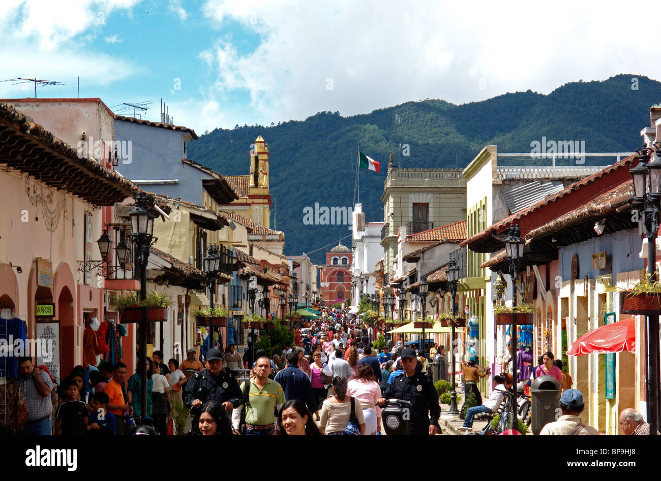 Real de Guadalupe in San Cristobal de Las Casas in Chiapas in Mexiko Stockfoto