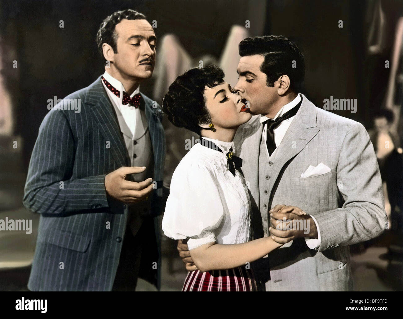 DAVID NIVEN, KATHRYN GRAYSON, Mario Lanza, DER TOAST VON NEW ORLEANS, 1950 Stockfoto