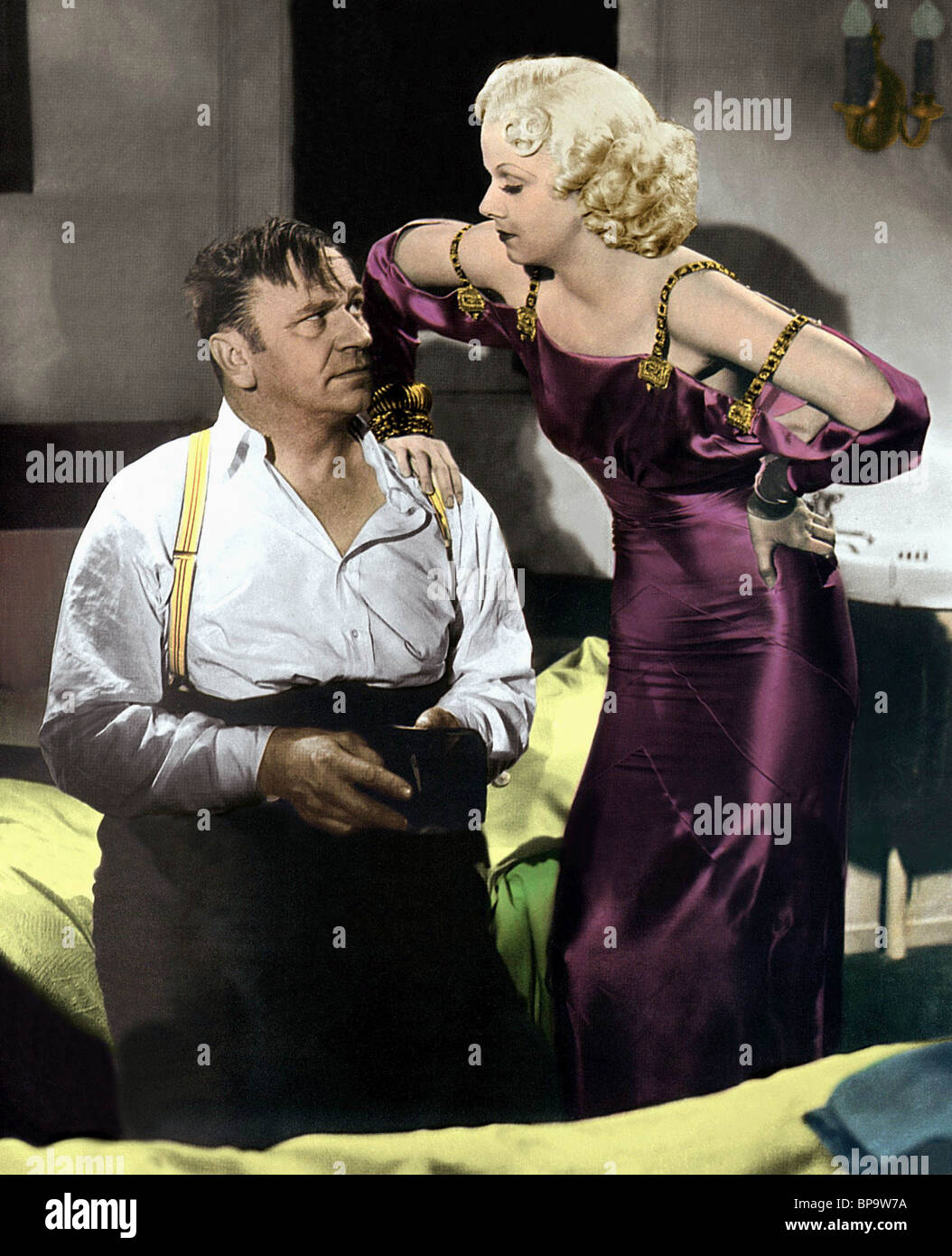 WALLACE BEERY, Jean Harlow, CHINA SEAS, 1935 Stockfoto