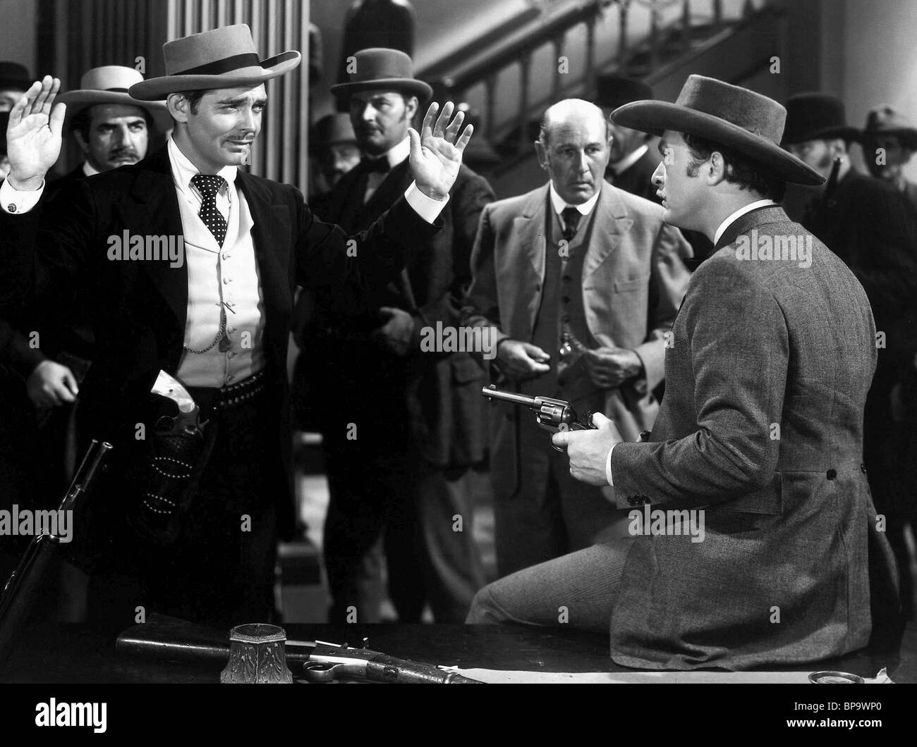 CLARK GABLE, ALBERT DEKKER, HONKY TONK, 1941 Stockfoto
