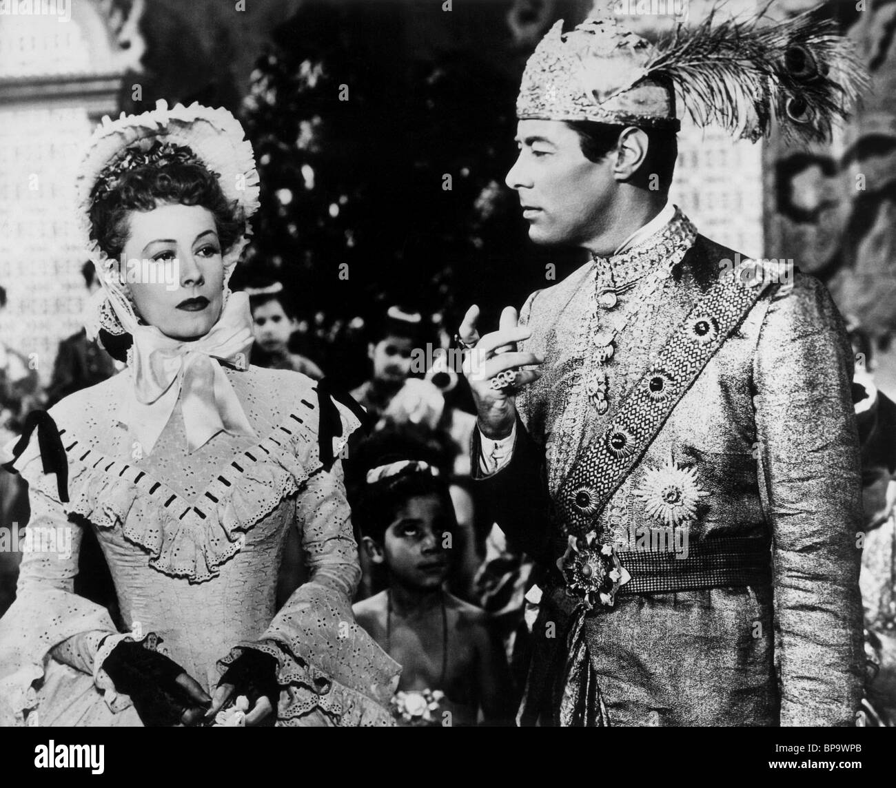 REX HARRISON, Irene Dunne, ANNA UND DER KÖNIG VON SIAM, 1946 Stockfoto