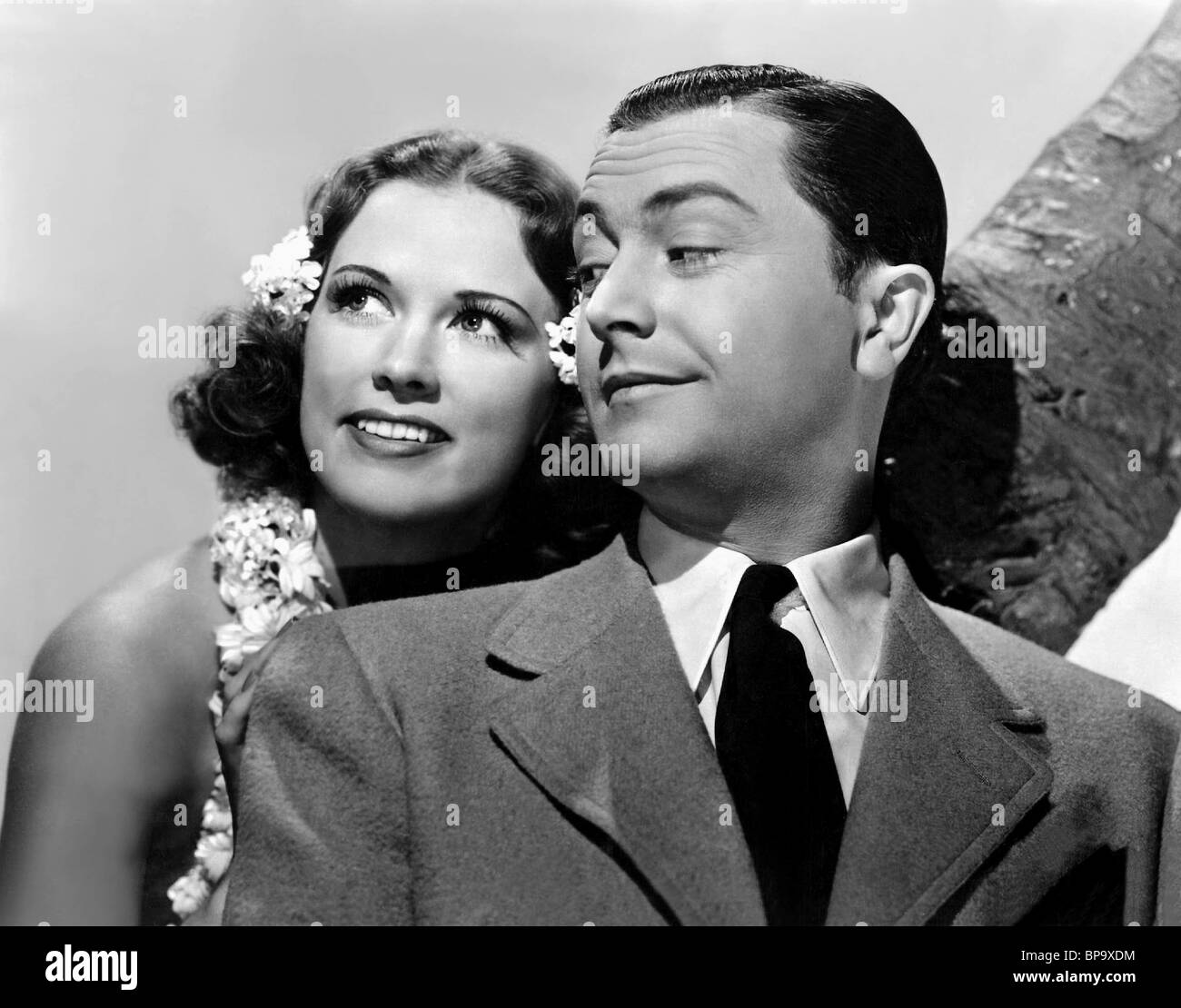 ELEANOR POWELL, Robert Young, Honolulu, 1939 Stockfoto