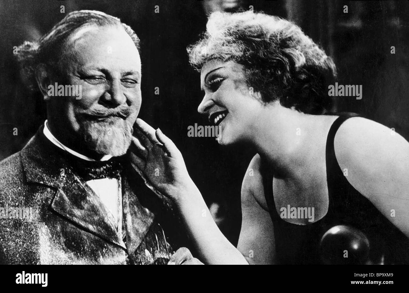 EMIL JANNINGS, Marlene Dietrich, DER BLAUE ENGEL, 1930 Stockfoto