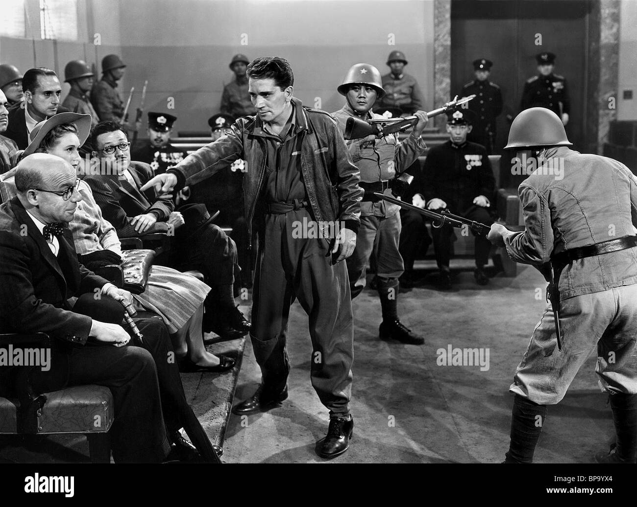 RICHARD CONTE LILA HERZEN (1944) Stockfoto