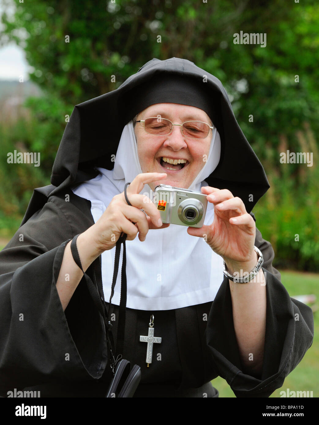 Das Kloster der Heimsuchung in der Nähe von Waldron in East Sussex UK feierte 400 Jahre ihres Ordens 22. August 2010. Stockfoto