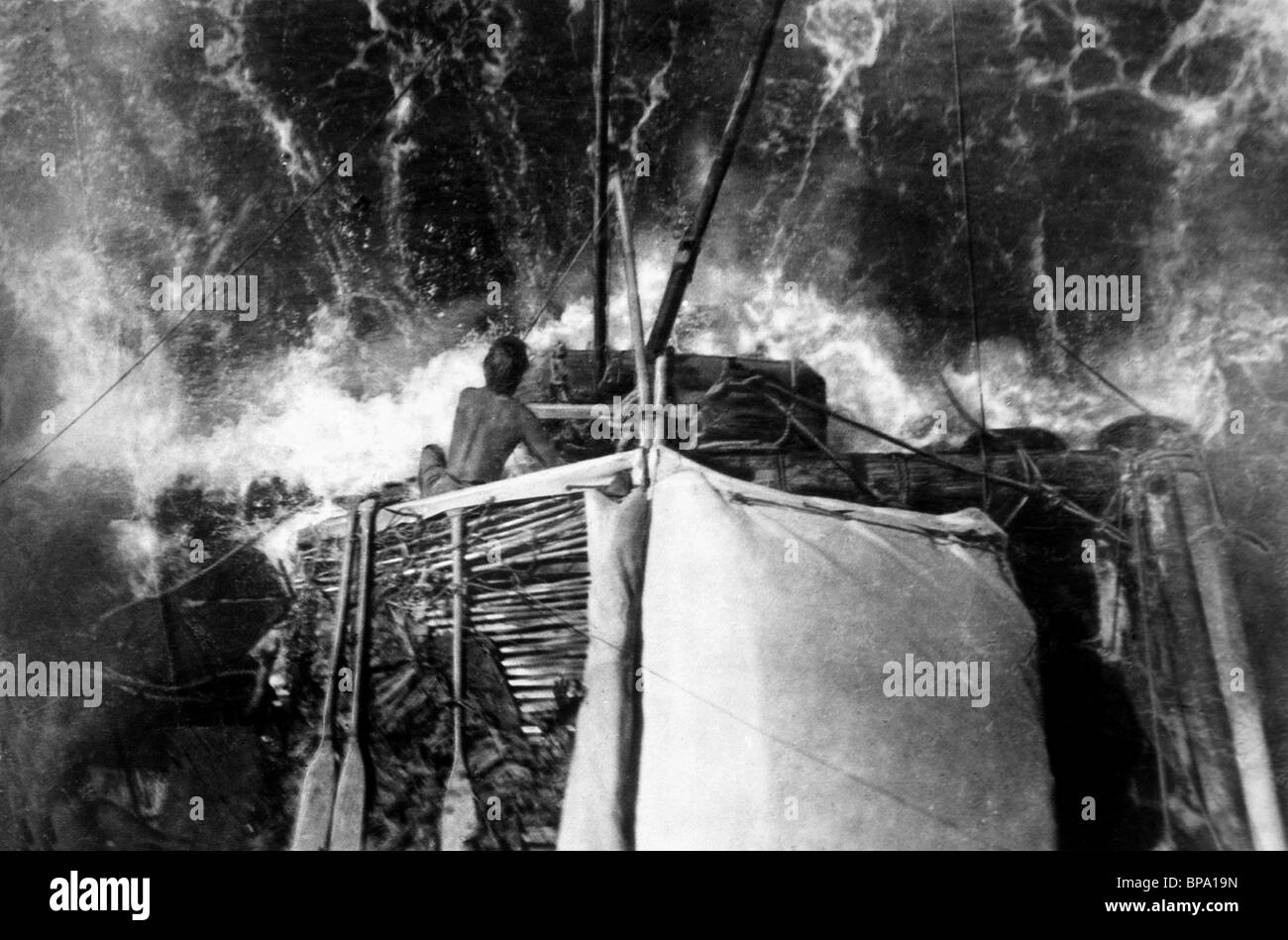 DER KON-TIKI FLOß KON-TIKI (1950) Stockfoto DER KON-TIKI FLOß KON-TIKI (1950) Stockfoto
