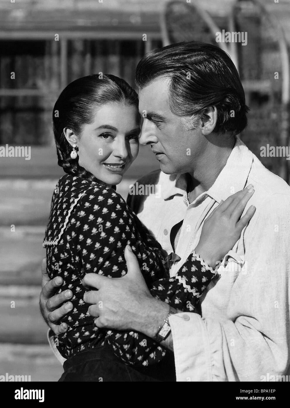 CYD CHARISSE, Stewart Granger, der wilde Norden, 1952 Stockfoto