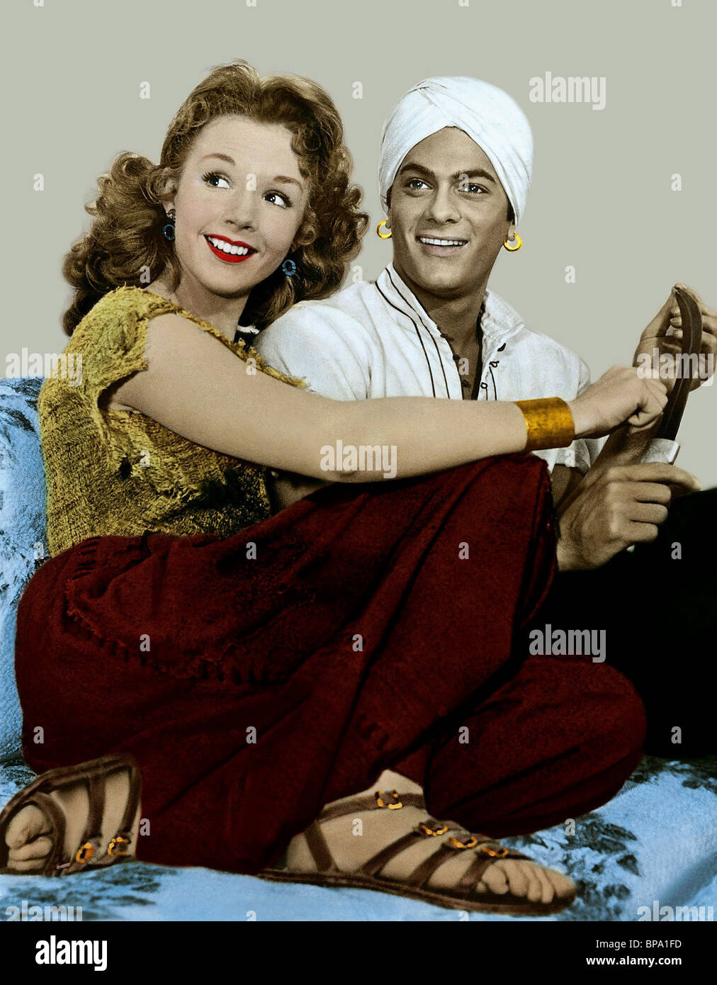 PIPER LAURIE, Tony Curtis, der Prinz, der war ein Dieb, 1951 Stockfoto