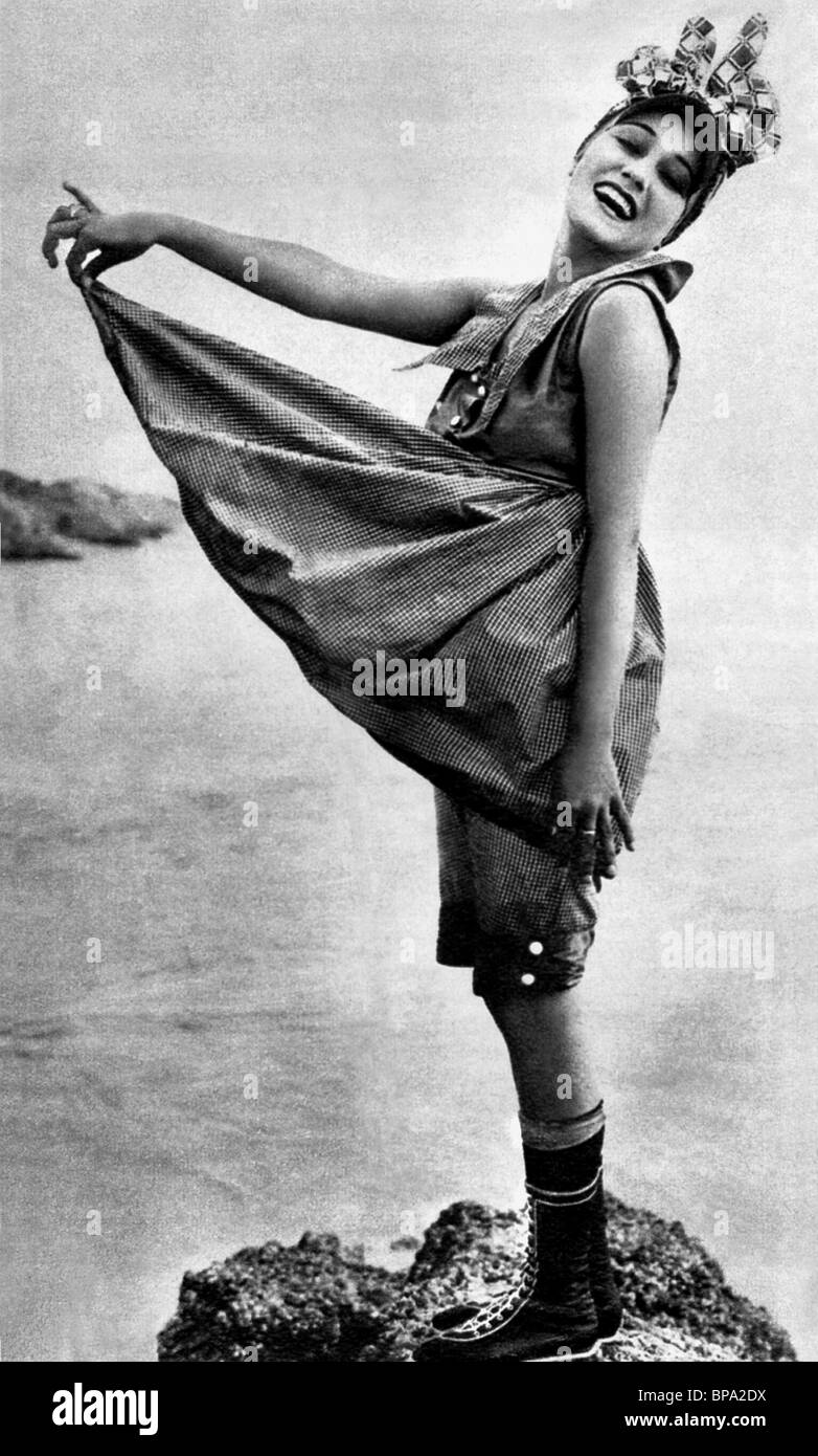 GLORIA SWANSON KEYSTONE BADENIXEN (1915) Stockfoto