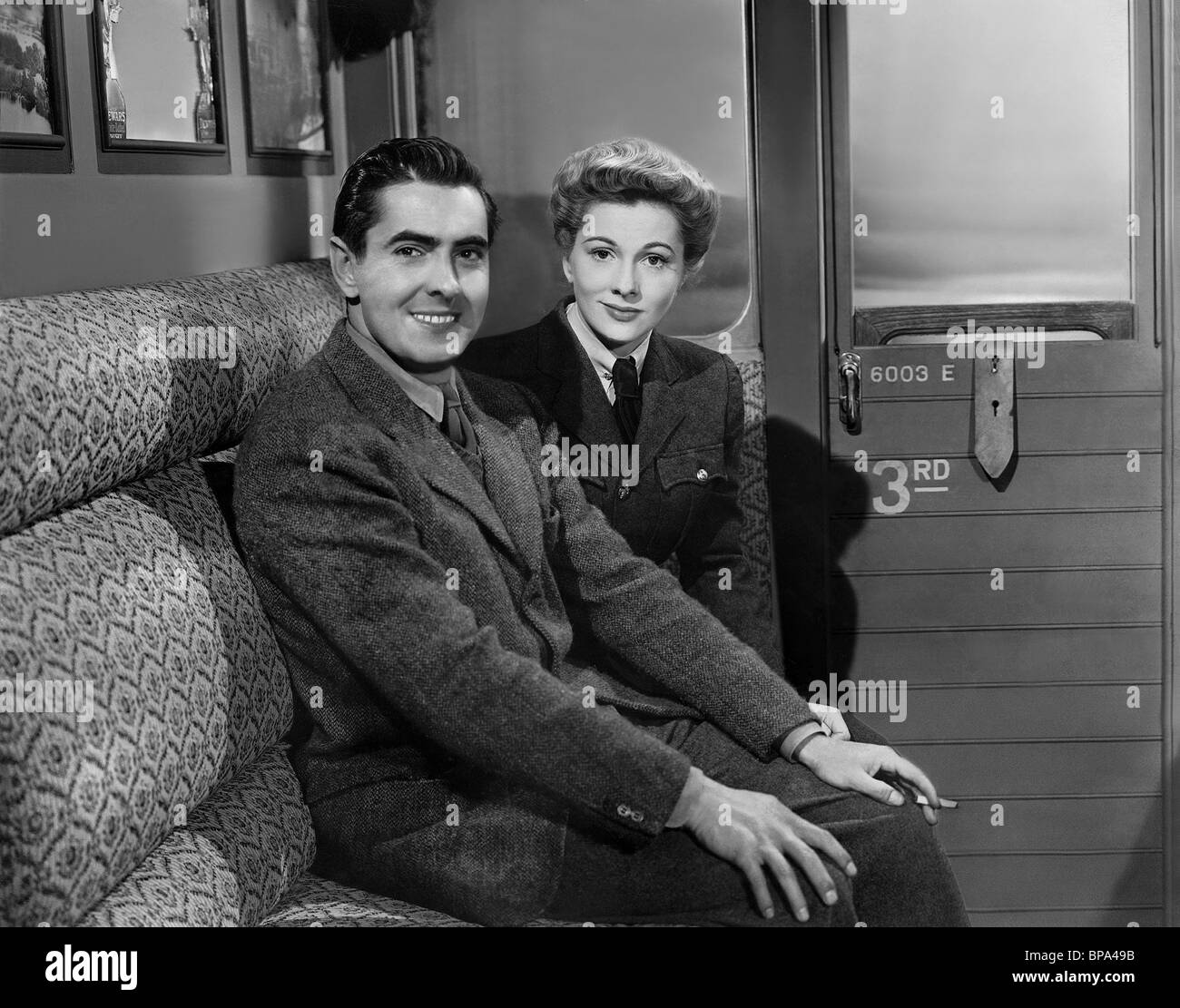 TYRONE POWER, Joan Fontaine, DIES VOR ALLEM, 1942 Stockfoto