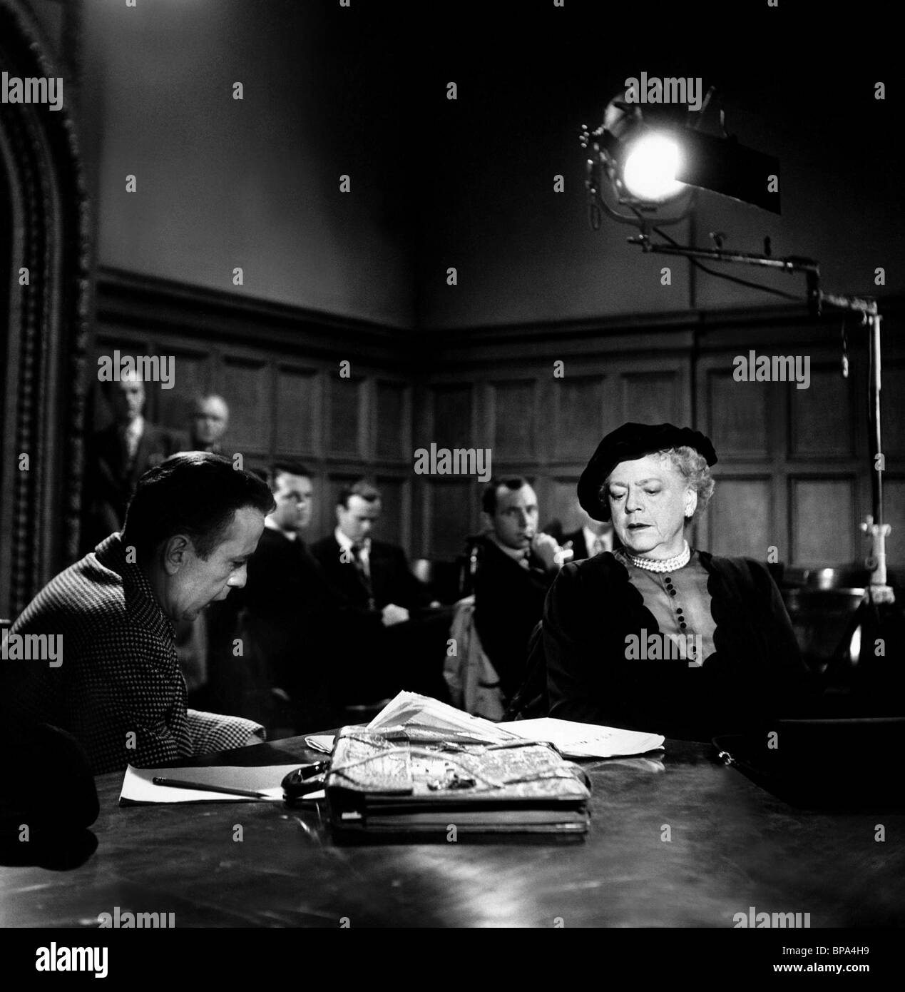 HUMPHREY BOGART, Ethel Barrymore, Termin, 1952 Stockfoto
