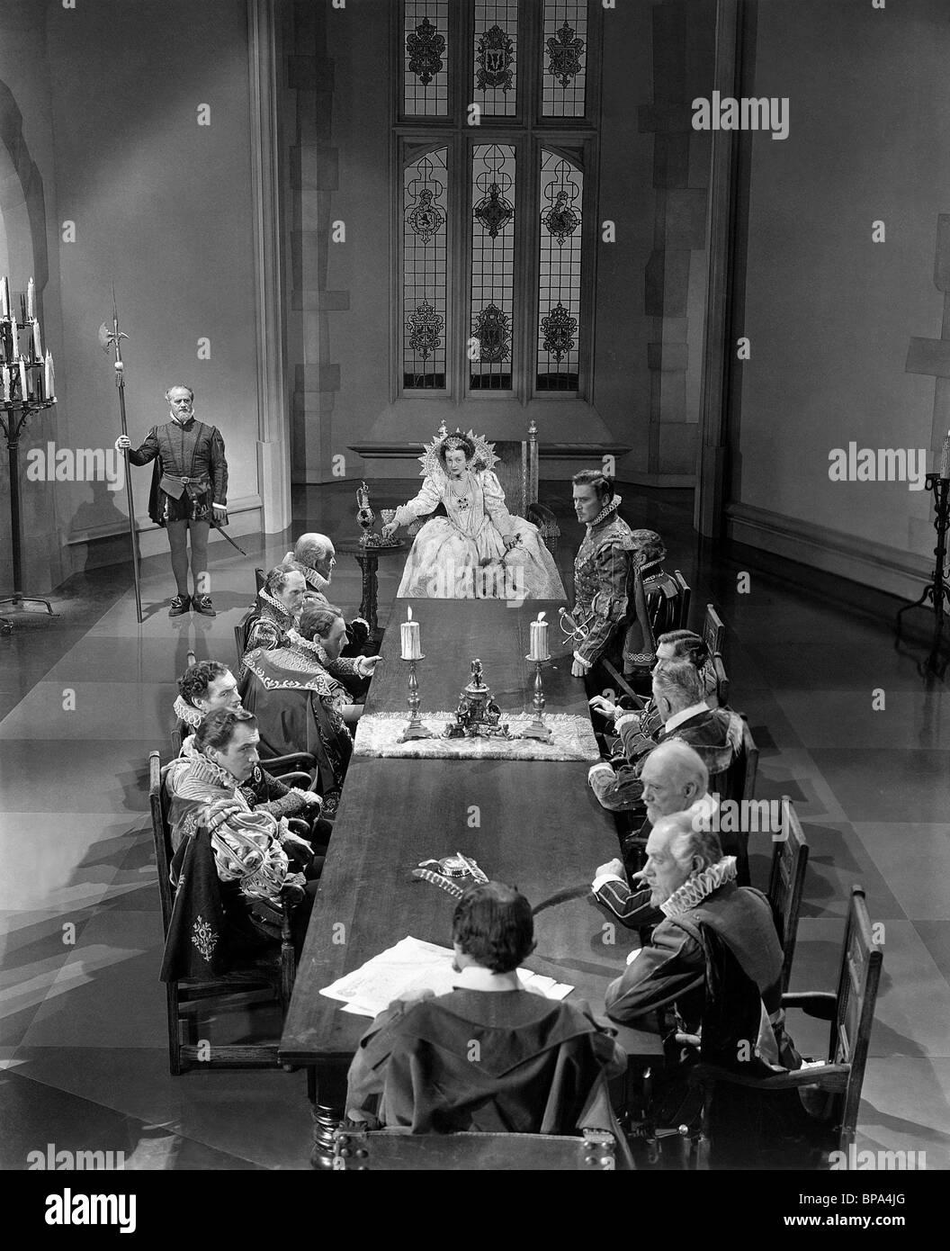 BETTE DAVIS, Errol Flynn, DEM PRIVATEN LEBEN DER ELISABETH UND ESSEX, 1939 Stockfoto