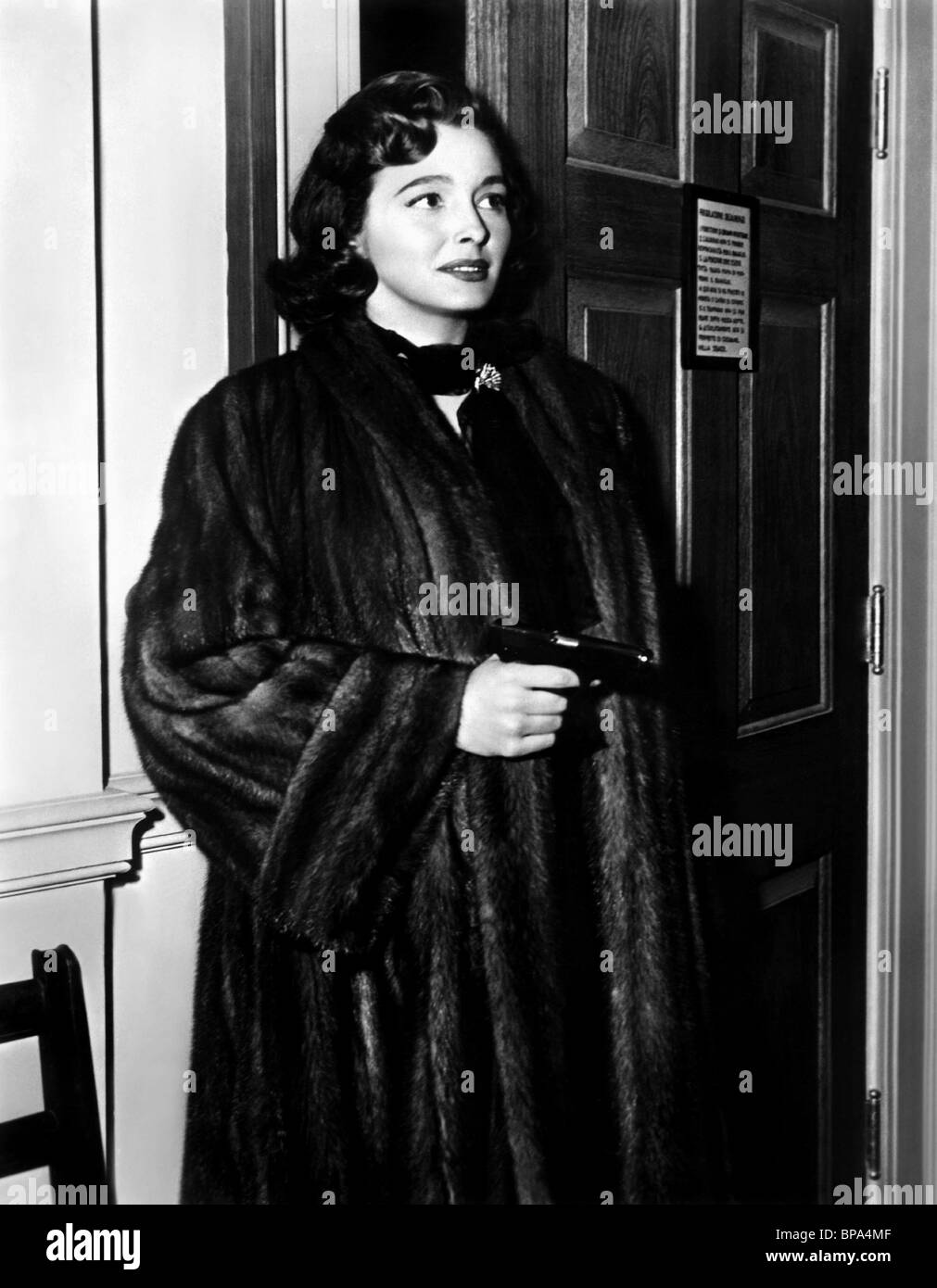PATRICIA NEAL DIPLOMATIC COURIER (1952) Stockfoto