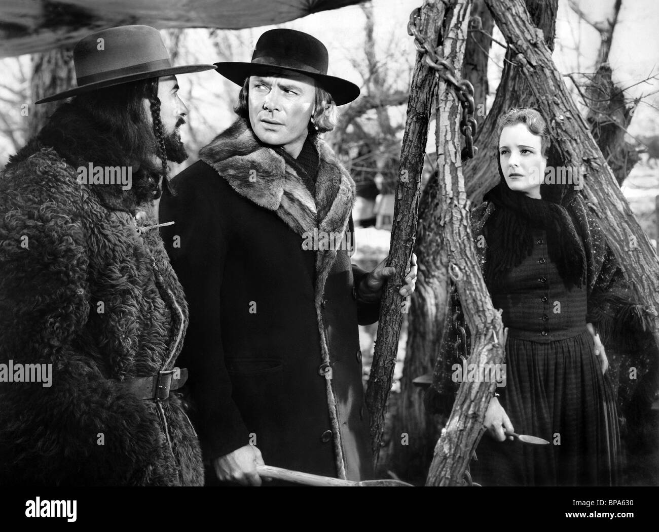 STANLEY ANDREWS, Vincent Price, MARY ASTOR, Brigham Young, 1940 Stockfoto