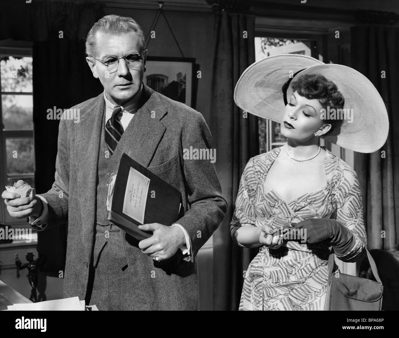 MICHAEL REDGRAVE, JEAN KENT, DER BROWNING VERSION, 1951 Stockfoto