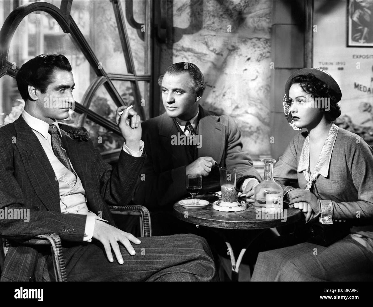 GUY ROLFE, ERIC PORTMAN, NADIA GRAY, Die Spinne und die Fliege, 1949 Stockfoto