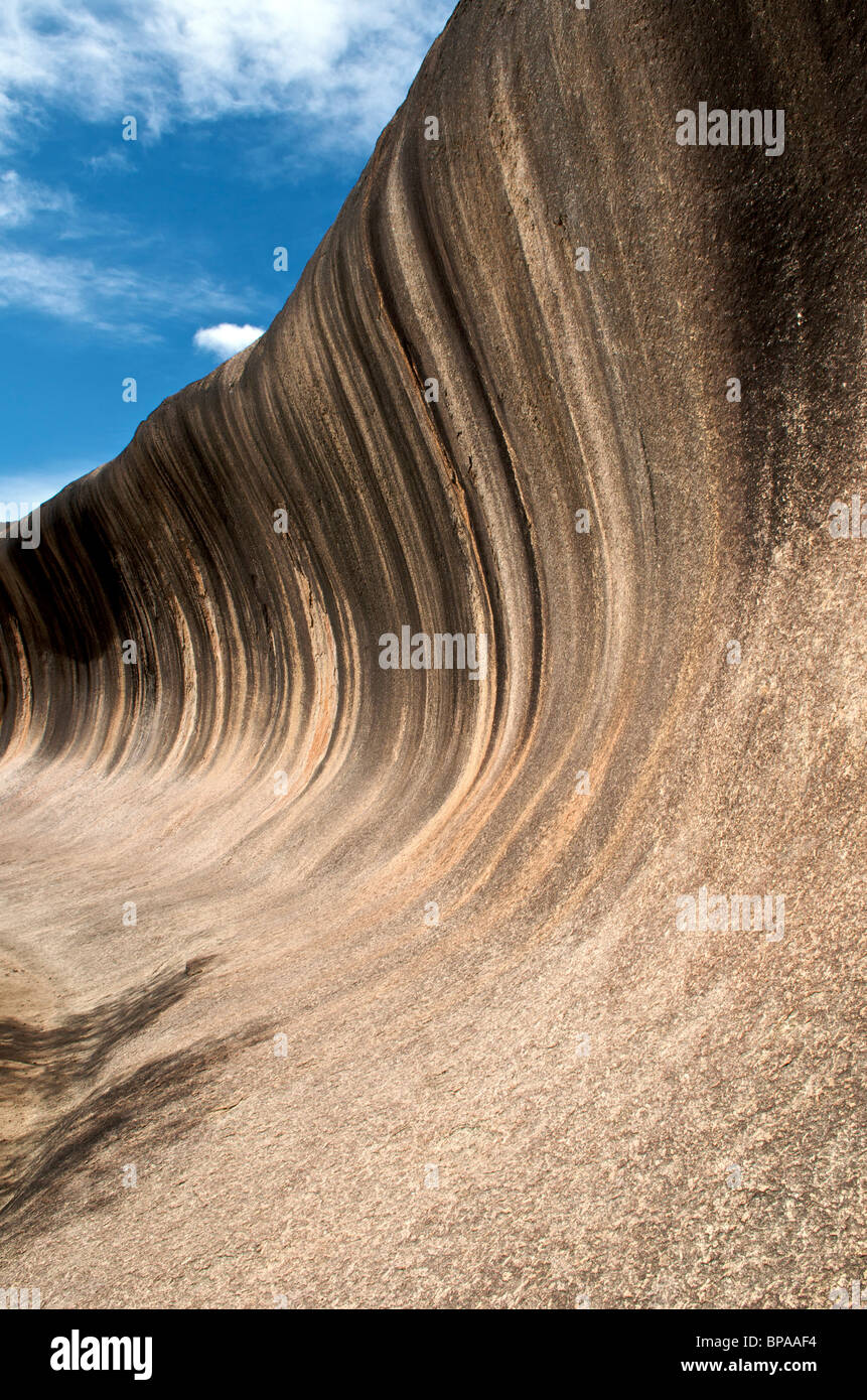 Wave Rock Muster Hyden Western Australia Stockfoto