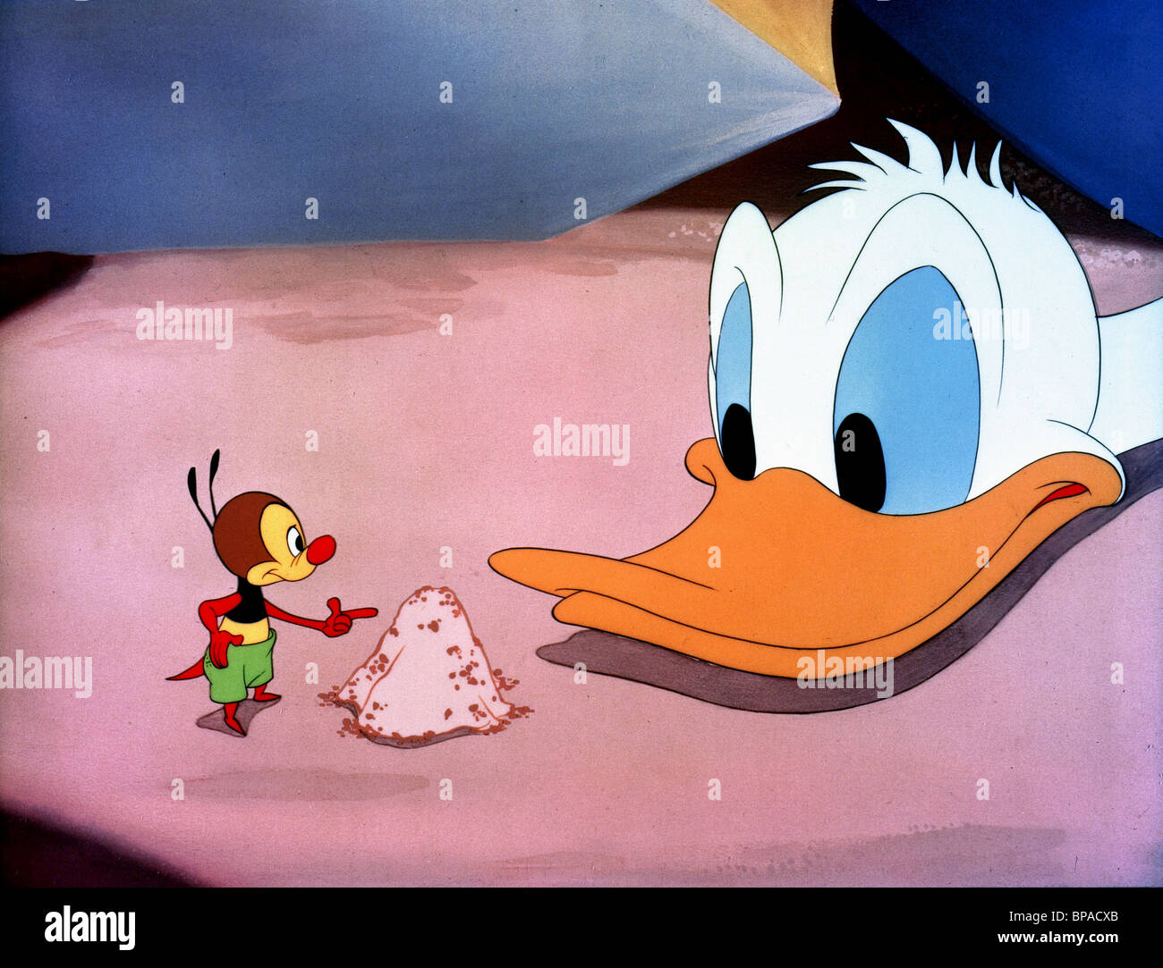 ANT, Donald Duck, WALT DISNEY CARTOON CHARAKTER, 1945 Stockfoto