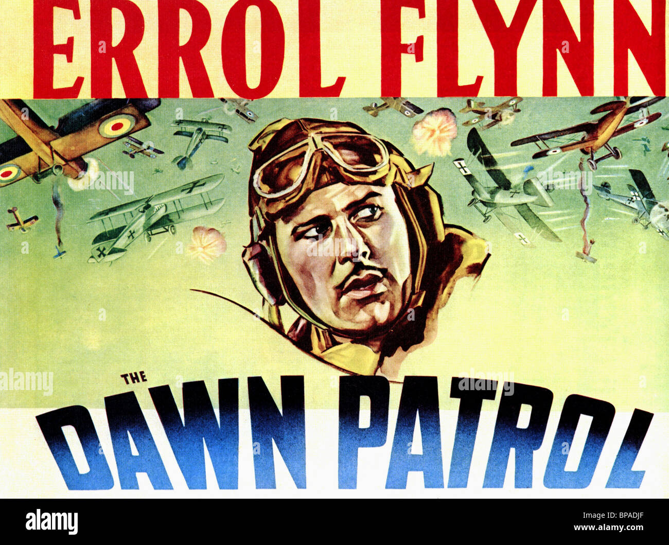 Film Poster, Errol Flynn, THE DAWN PATROL, 1938 Stockfoto