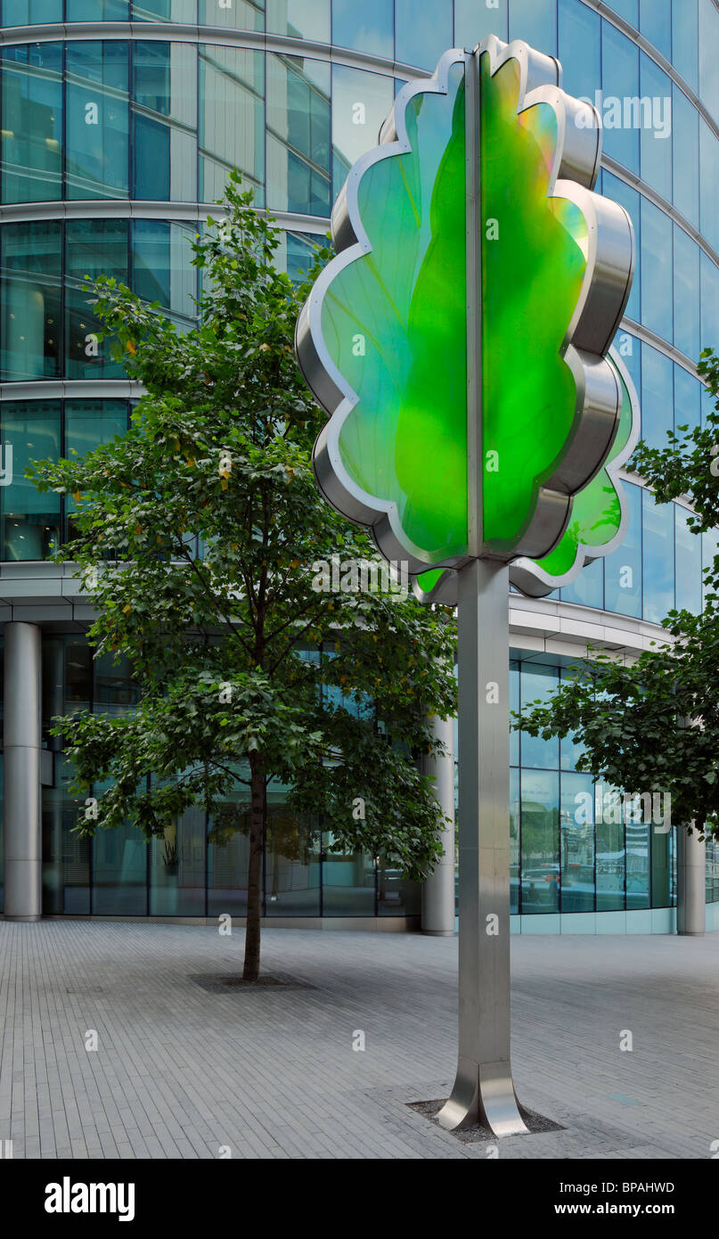 Mehr London Riverside, Baum-Skulptur. Stockfoto