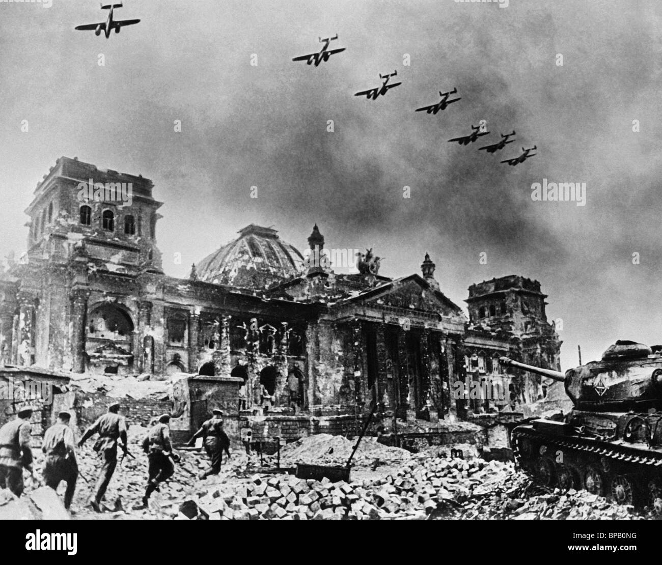 Kampf um den Reichstag 1945 Stockfoto Bild: 30974876 Alamy