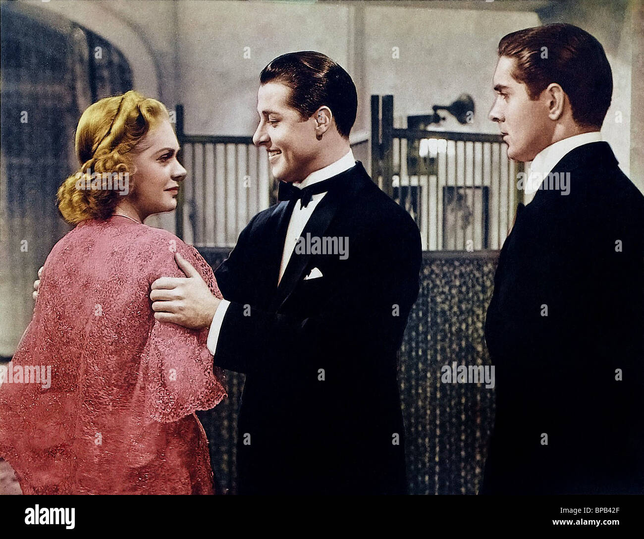 ALICE FAYE, JACK HALEY, TYRONE POWER, ALEXANDER'S RAGTIME BAND, 1938 Stockfoto