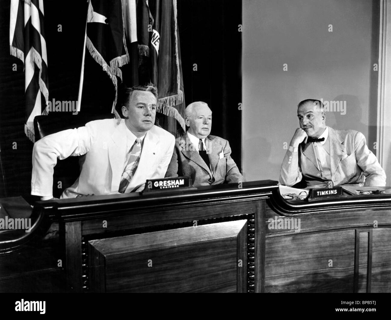 VAN JOHNSON, LOUIS CALHERN, WASHINGTON GESCHICHTE, 1952 Stockfoto