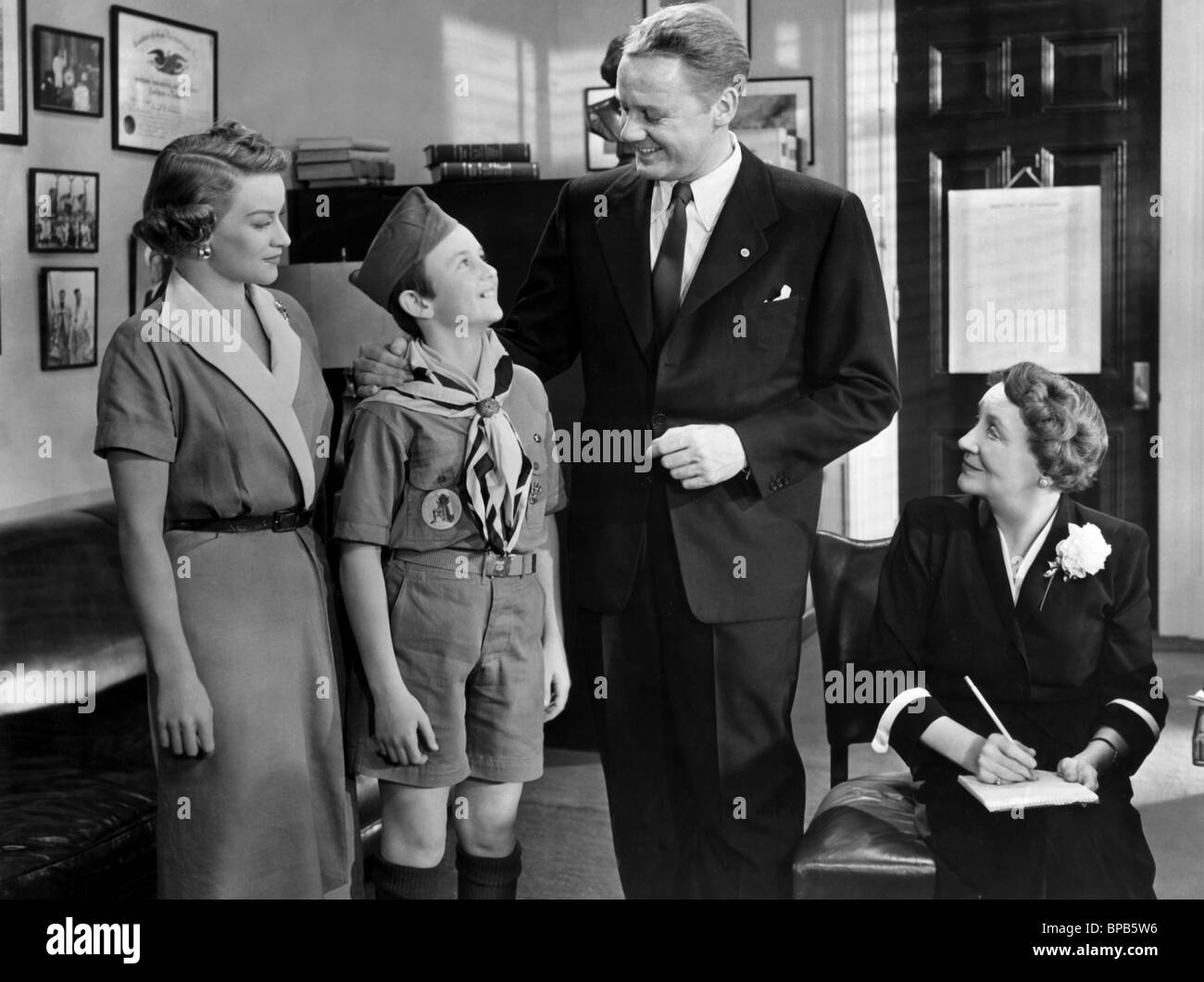 PATRICIA NEAL, VAN JOHNSON, Patricia Collinge, WASHINGTON GESCHICHTE, 1952 Stockfoto