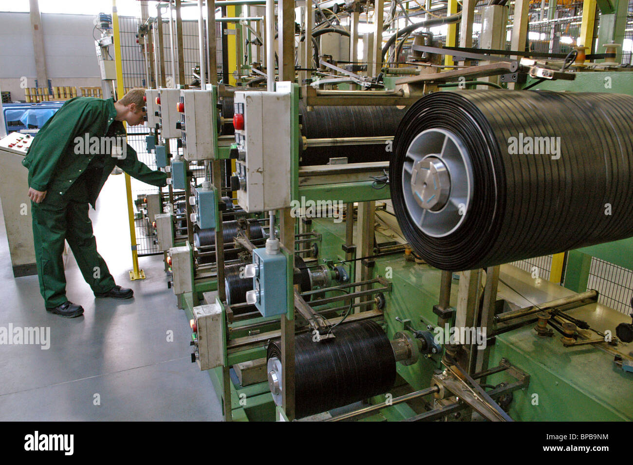 Nokian Tyres, einem finnischen Reifen Hersteller eröffnet eine Fabrik im  Großraum Leningrad Stockfotografie - Alamy