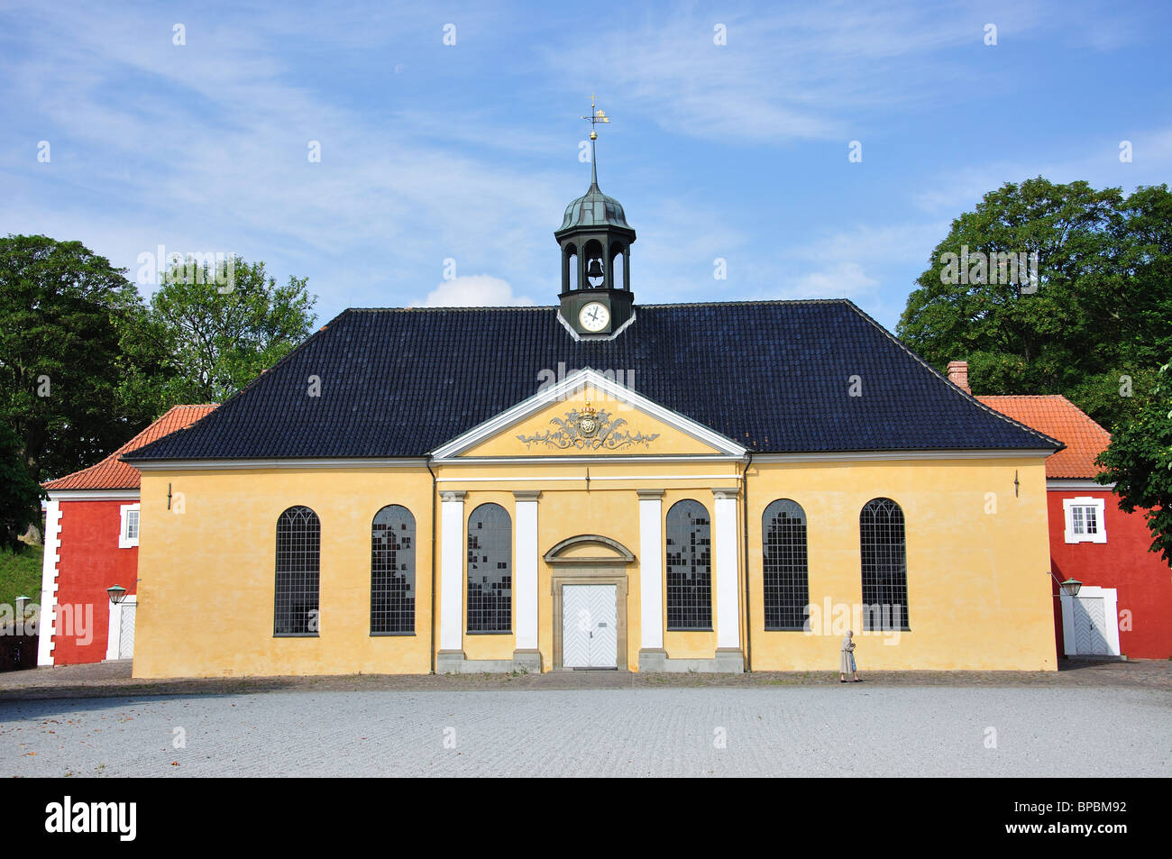 Schlosskirche, Kastellet, Kopenhagen (Kobenhavn), Königreich Dänemark Stockfoto