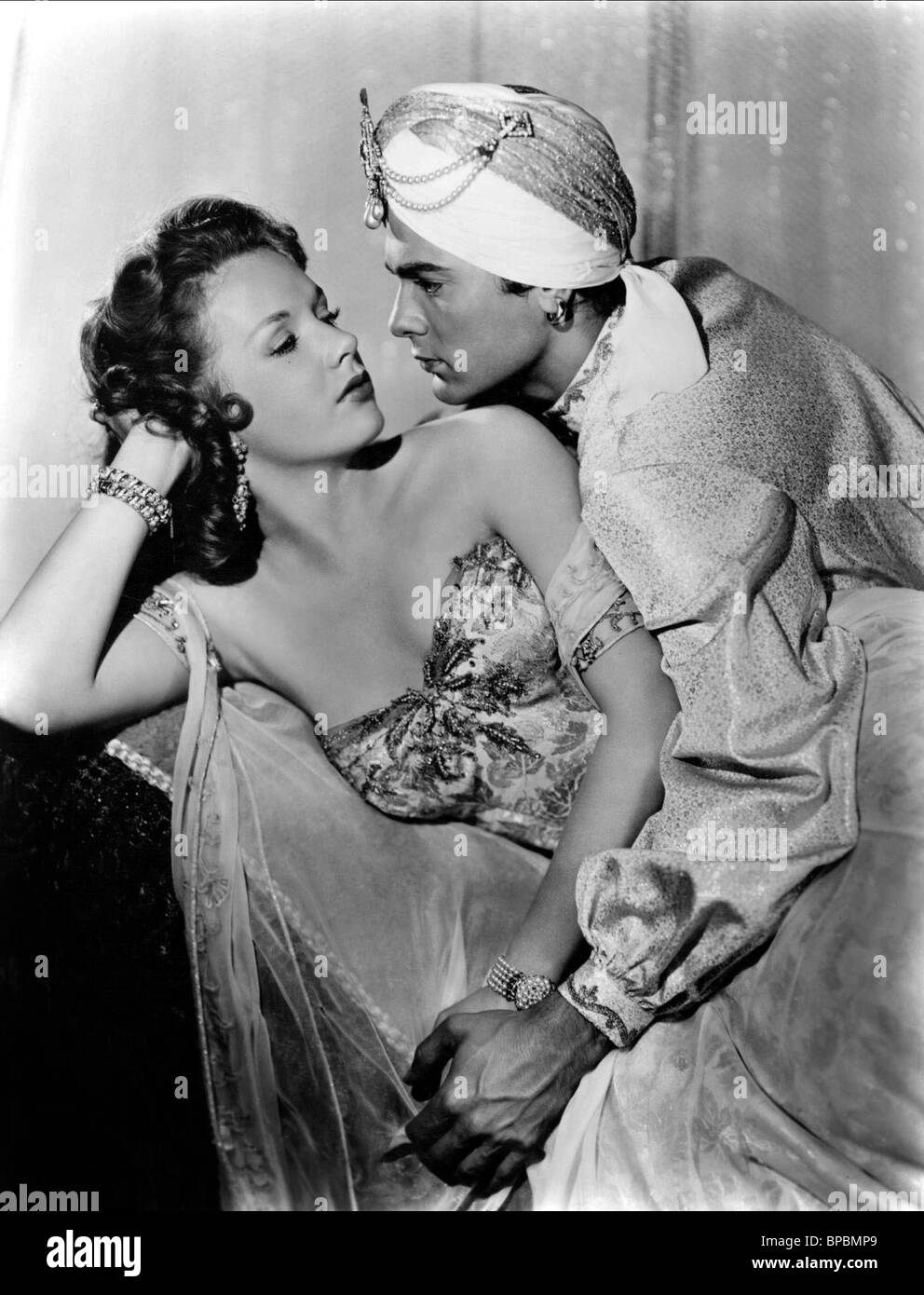 PIPER LAURIE, Tony Curtis, der Sohn von Ali Baba, 1952 Stockfoto