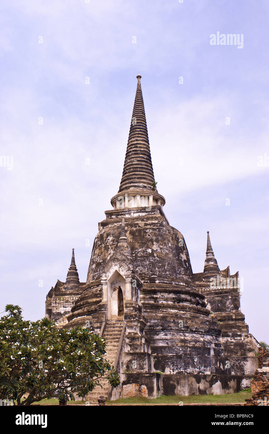 Wat Phra Sri Sanphet, Ayutthaya Geschichtspark Ayutthaya, Thailand. Stockfoto