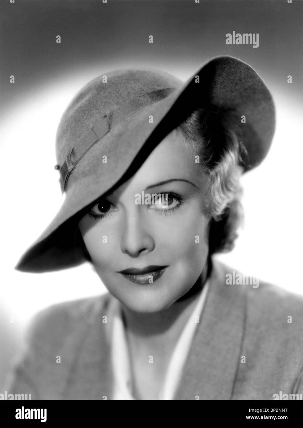 MADELEINE CARROLL GEHEIMAGENT (1936) Stockfoto