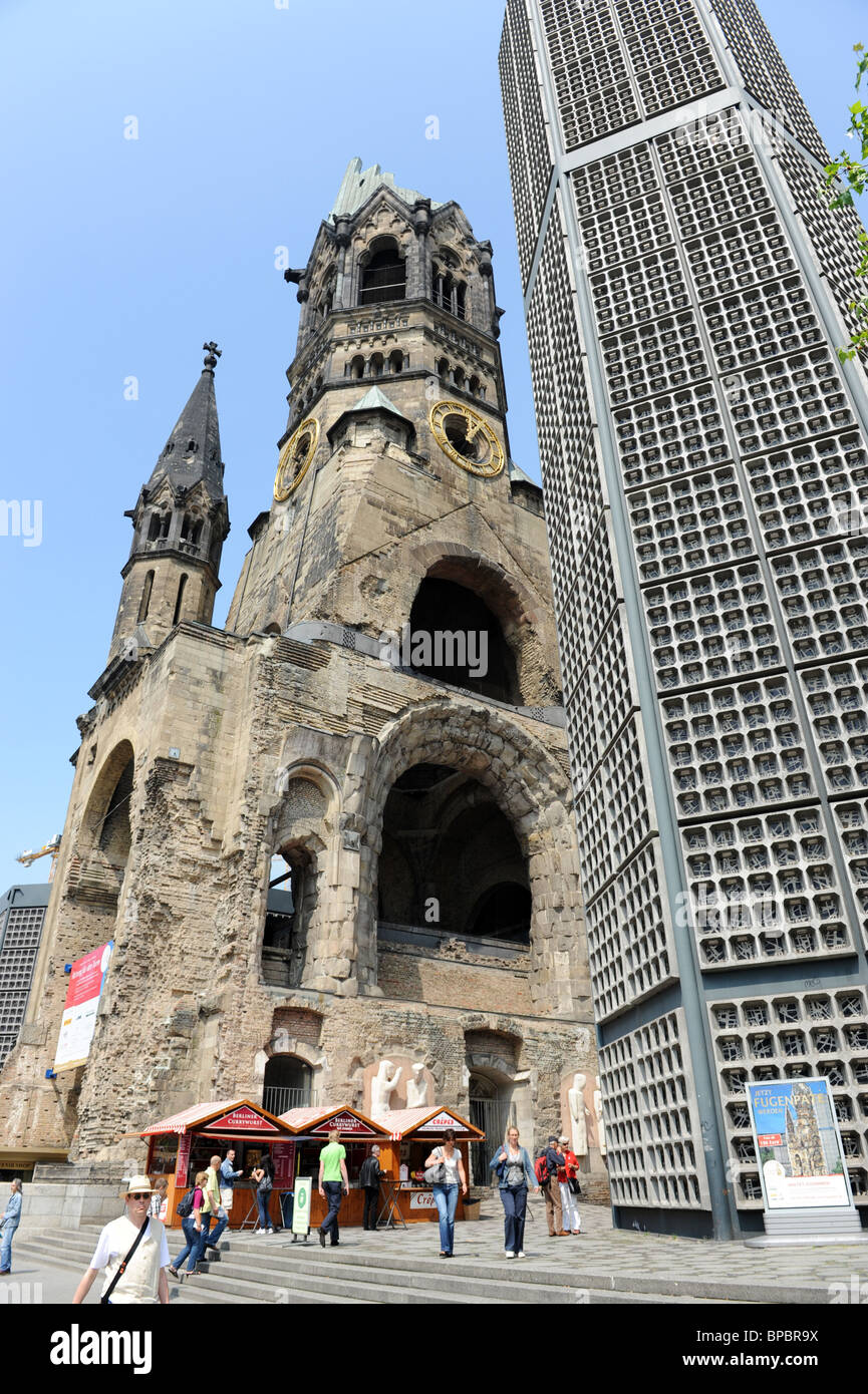 Kaiser Wilhelm Gedachtnis Kirche Kirche Berlin Deutschland Deutschland Europa Stockfoto
