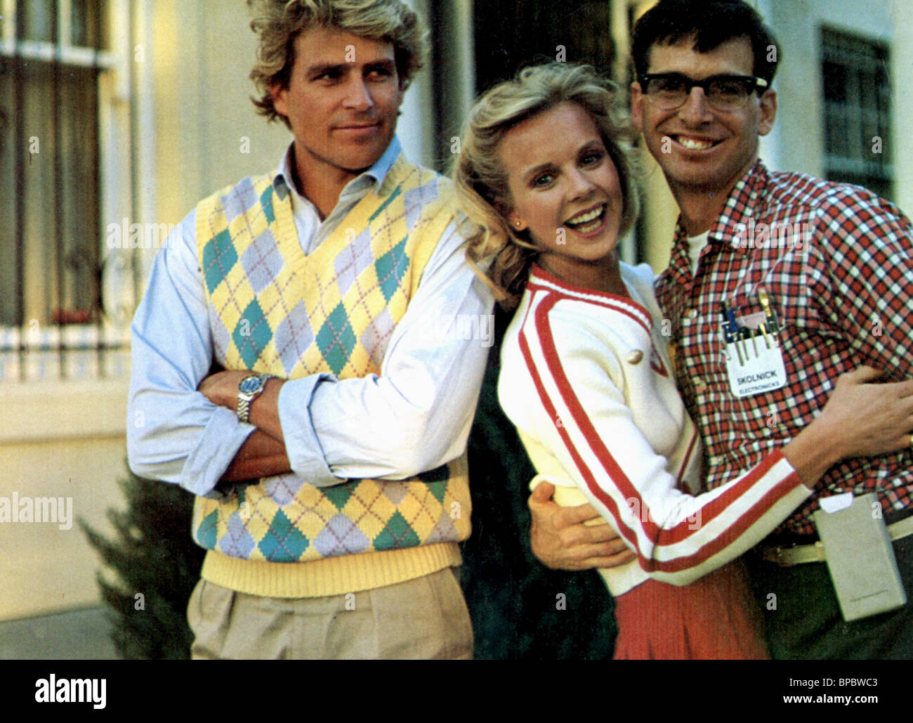 Ted Mcginlay Julia Montgomery Robert Carradine Die Rache Der Nerds 1984 Stockfotografie Alamy