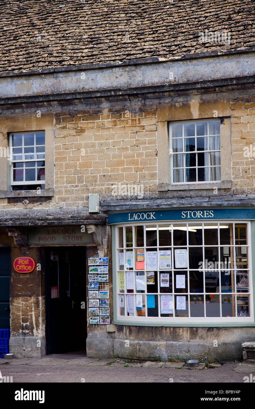 Lacock Dorf Stockfoto