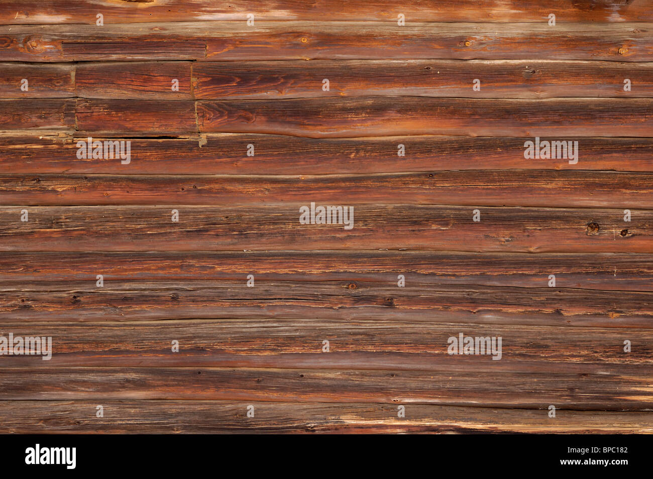 Log Haus Holzwand Textur Hintergrund Stockfoto