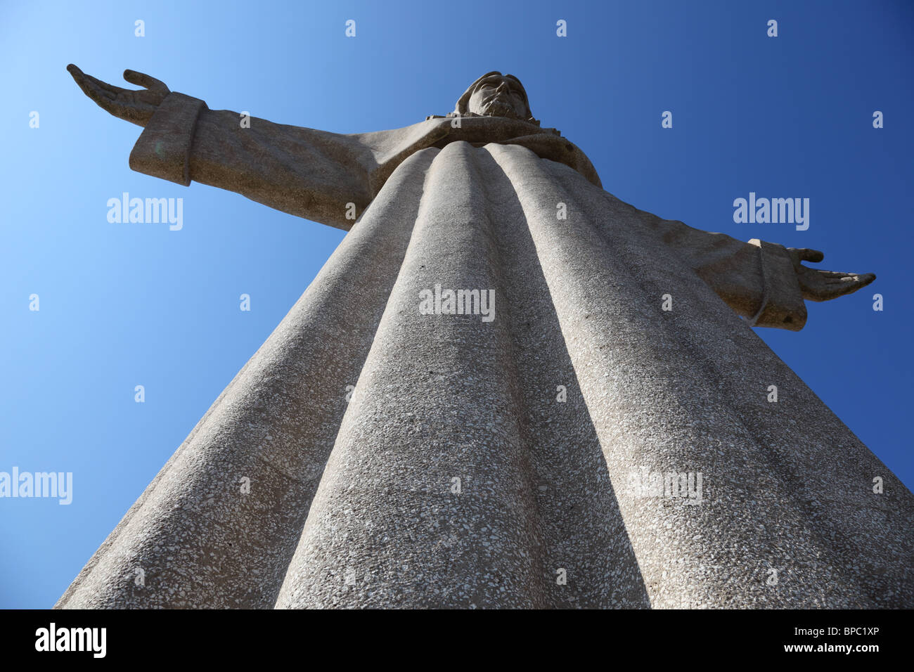 Jesus Christus-Denkmal "Cristo Rei" in Lissabon, Portugal Stockfoto