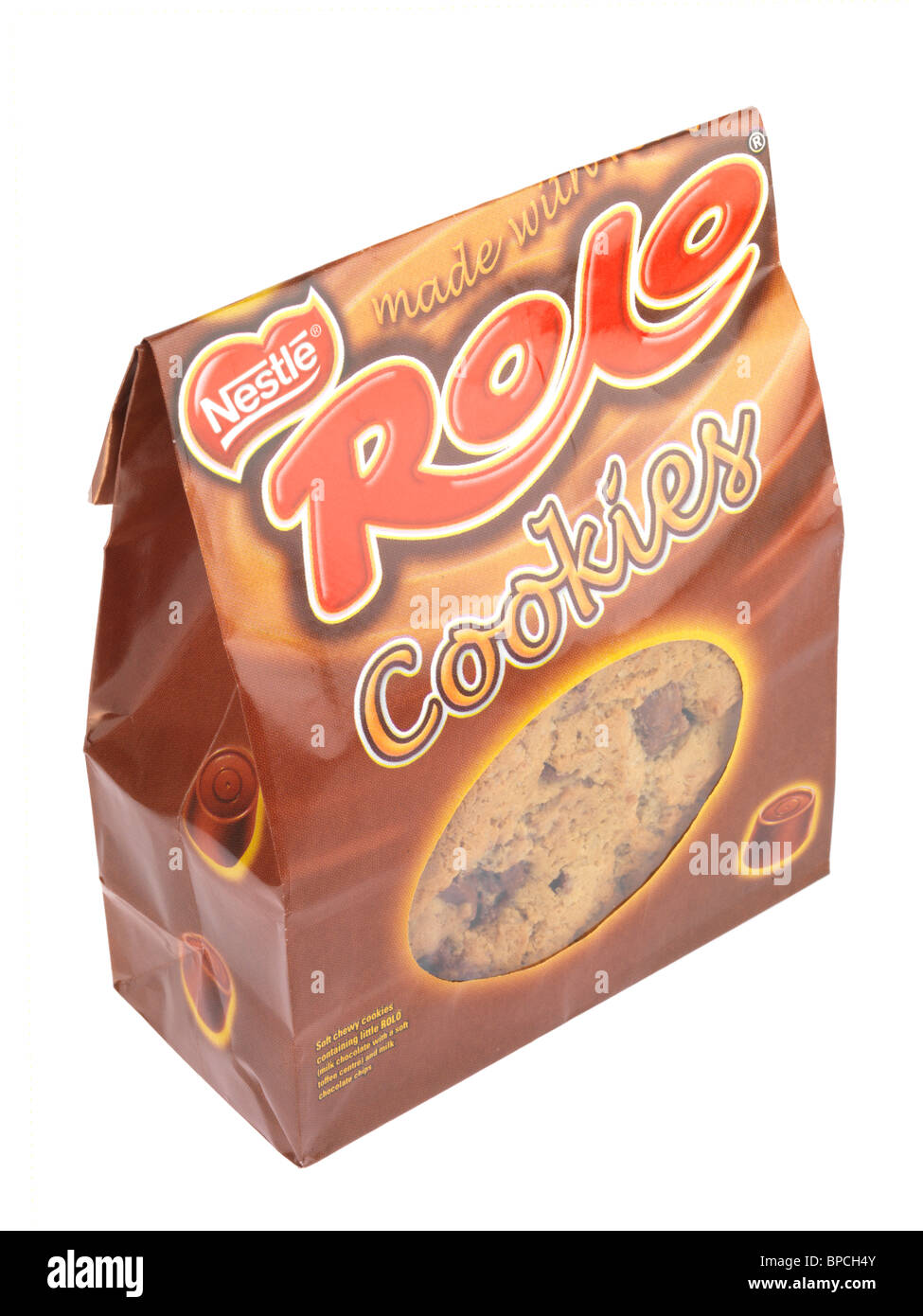 Rolo-Cookies Stockfoto