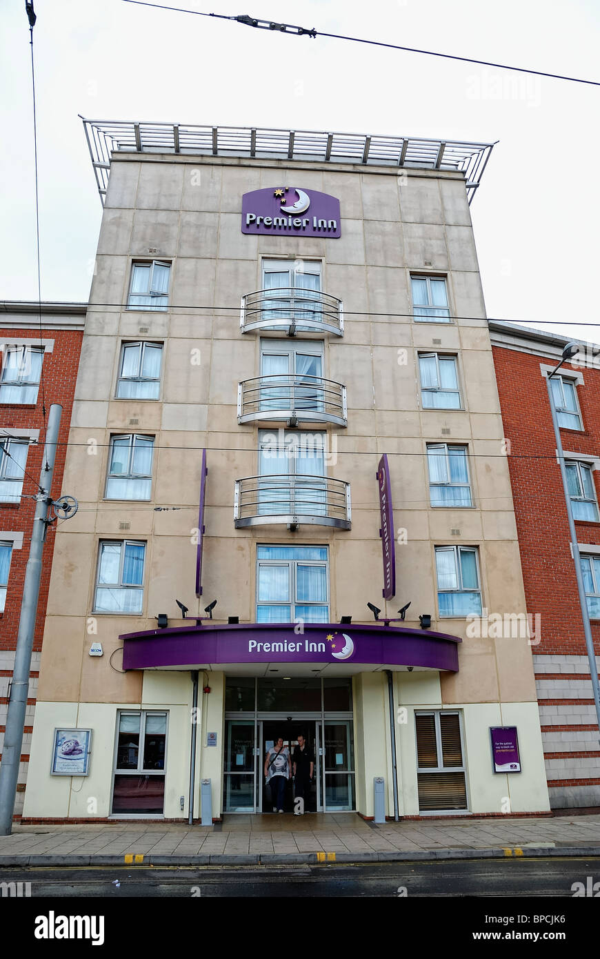 Premier Inn Goldschmied Street Nottingham England uk Stockfoto