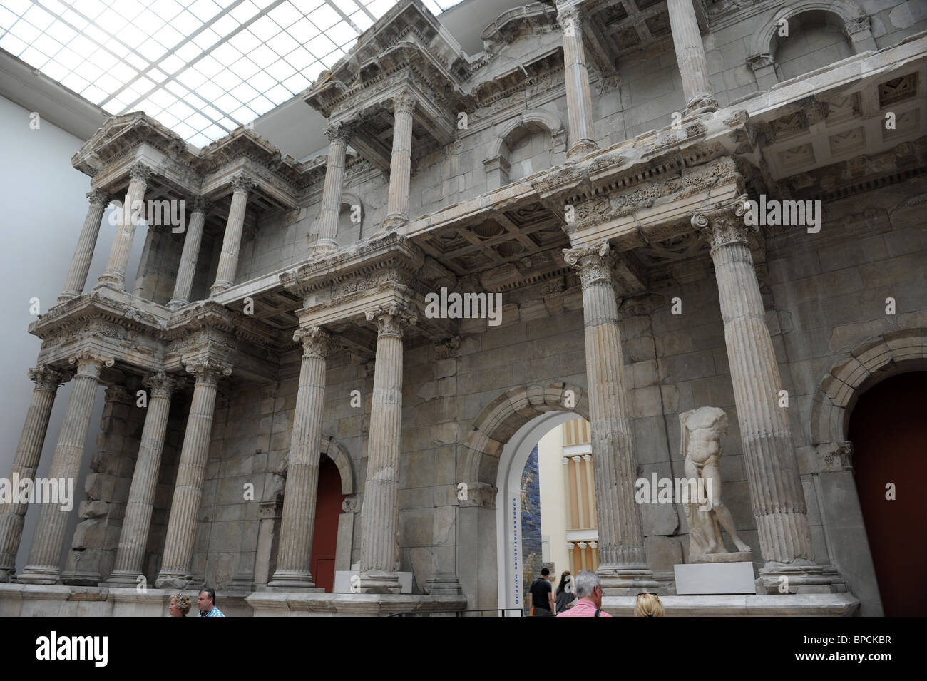 Das Markttor von Milet im Pergamon Museum Pergamonmuseum Museumsinsel in Berlin-Deutschland-Deutschland-Europa Stockfoto