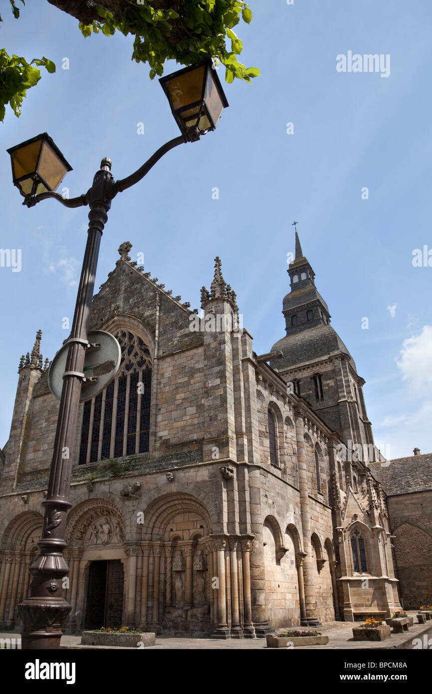 St Saviour Basilika, Dinan, Bretagne, Frankreich Stockfoto