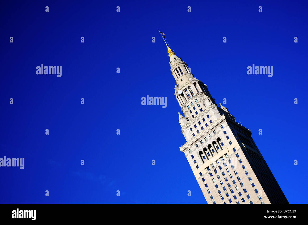 Der Terminal Tower, Cleveland, Ohio, USA Stockfoto