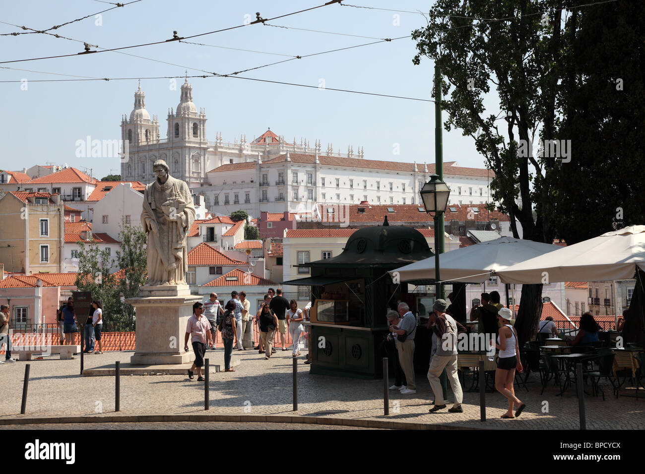 Alfama - Altstadt von Lissabon, Portugal Stockfoto