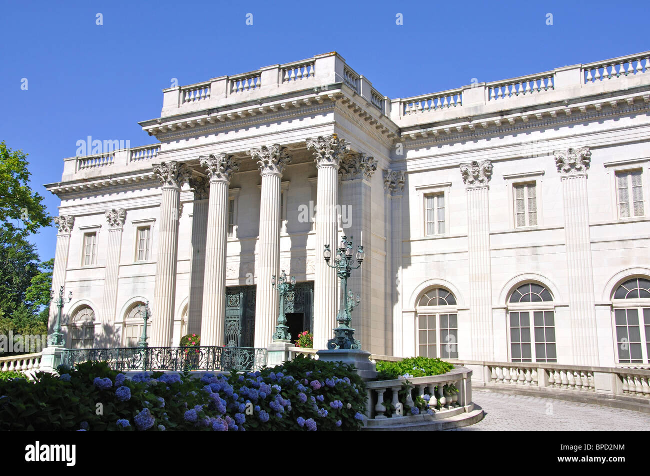 Marble House, Vanderbilt Mansion, Newport, Rhode Island, USA Stockfoto