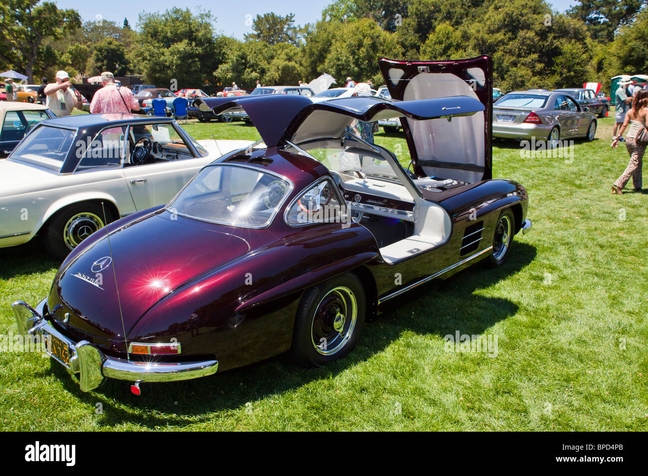 Mercedes 300 SL Flügeltürer Stockfoto