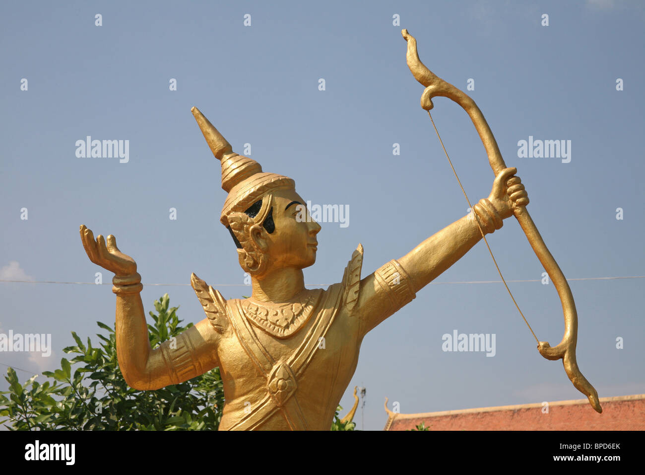 Kampong Cham Pagode in Kambodscha Stockfoto