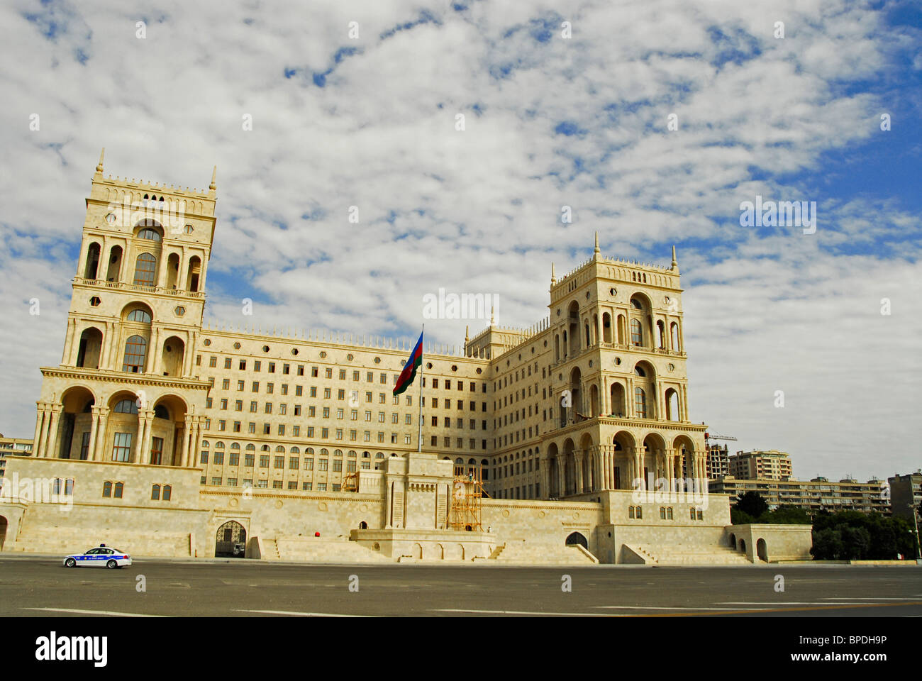 Azerbaijan baku president palace Fotos und Bildmaterial in hoher