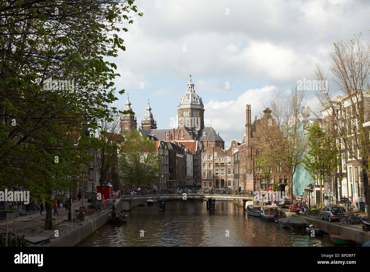 St Nicolas Kerk Kirche in Amsterdam Stockfoto