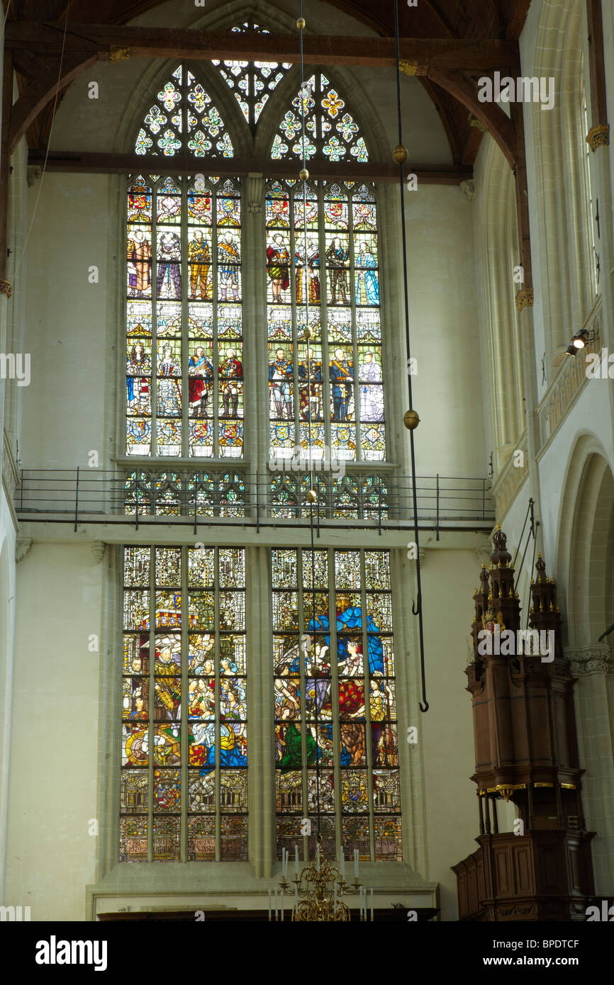 Nieuwe Kerk Kirche in Amsterdam Stockfoto